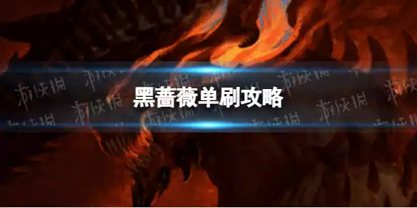 暗黑破坏神不朽黑蔷薇怎么过 黑蔷薇单刷攻略